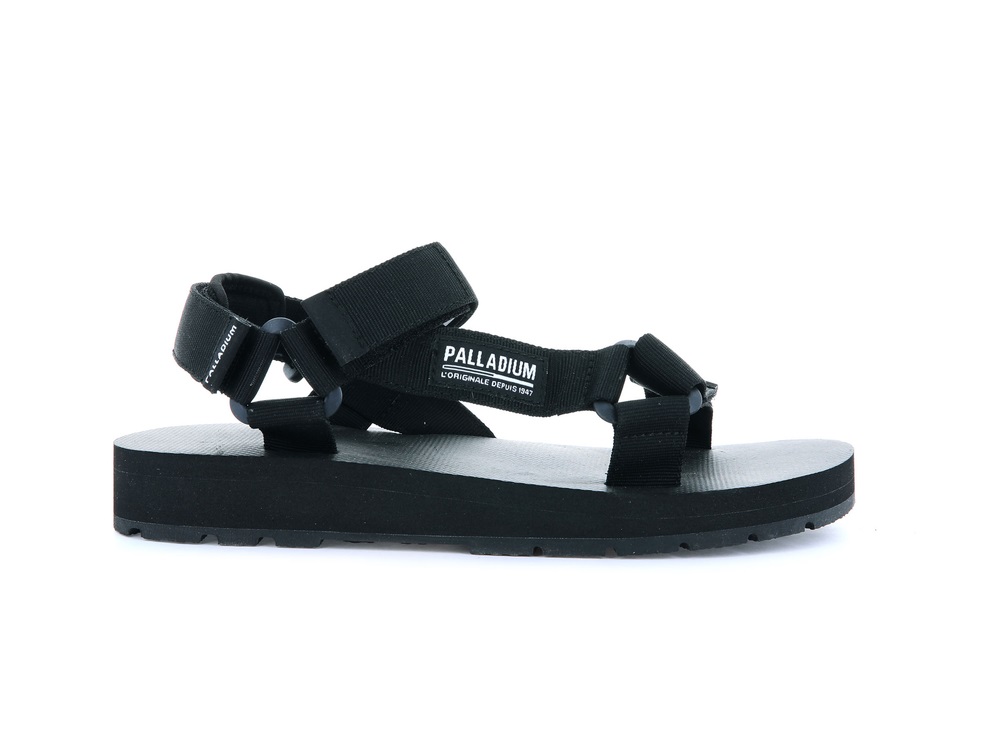 Sandalia Palladium OUTDOORSY URBANITY Mujer Negras | Costa Rica-51236